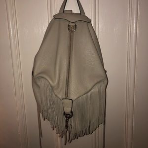 Rebecca Minkoff Julian Fringe Leather Backpack
